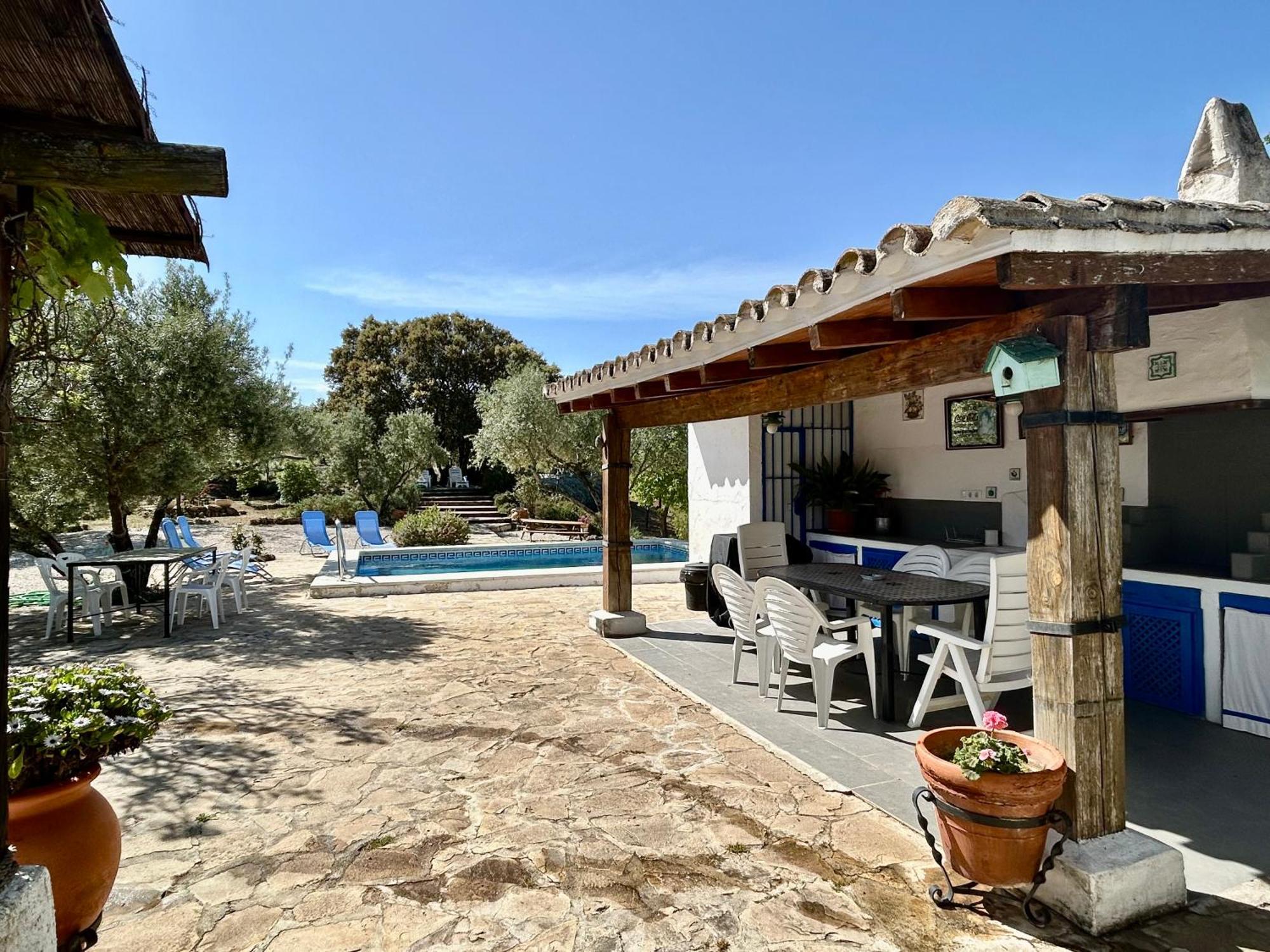 Refugio Andaluz Con Piscina Entre Olivos Villanueva de Tapia Exteriér fotografie