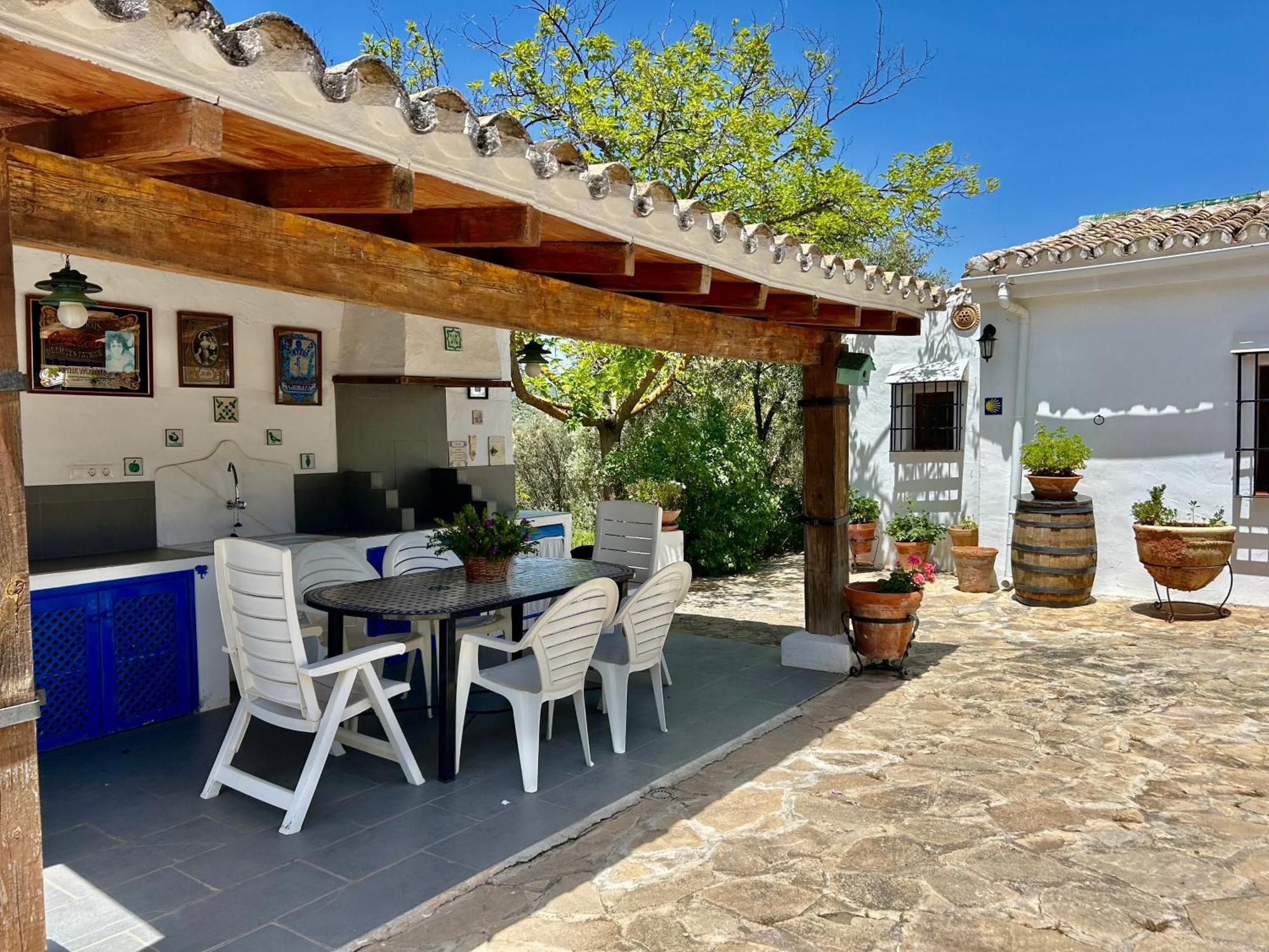 Refugio Andaluz Con Piscina Entre Olivos Villanueva de Tapia Exteriér fotografie