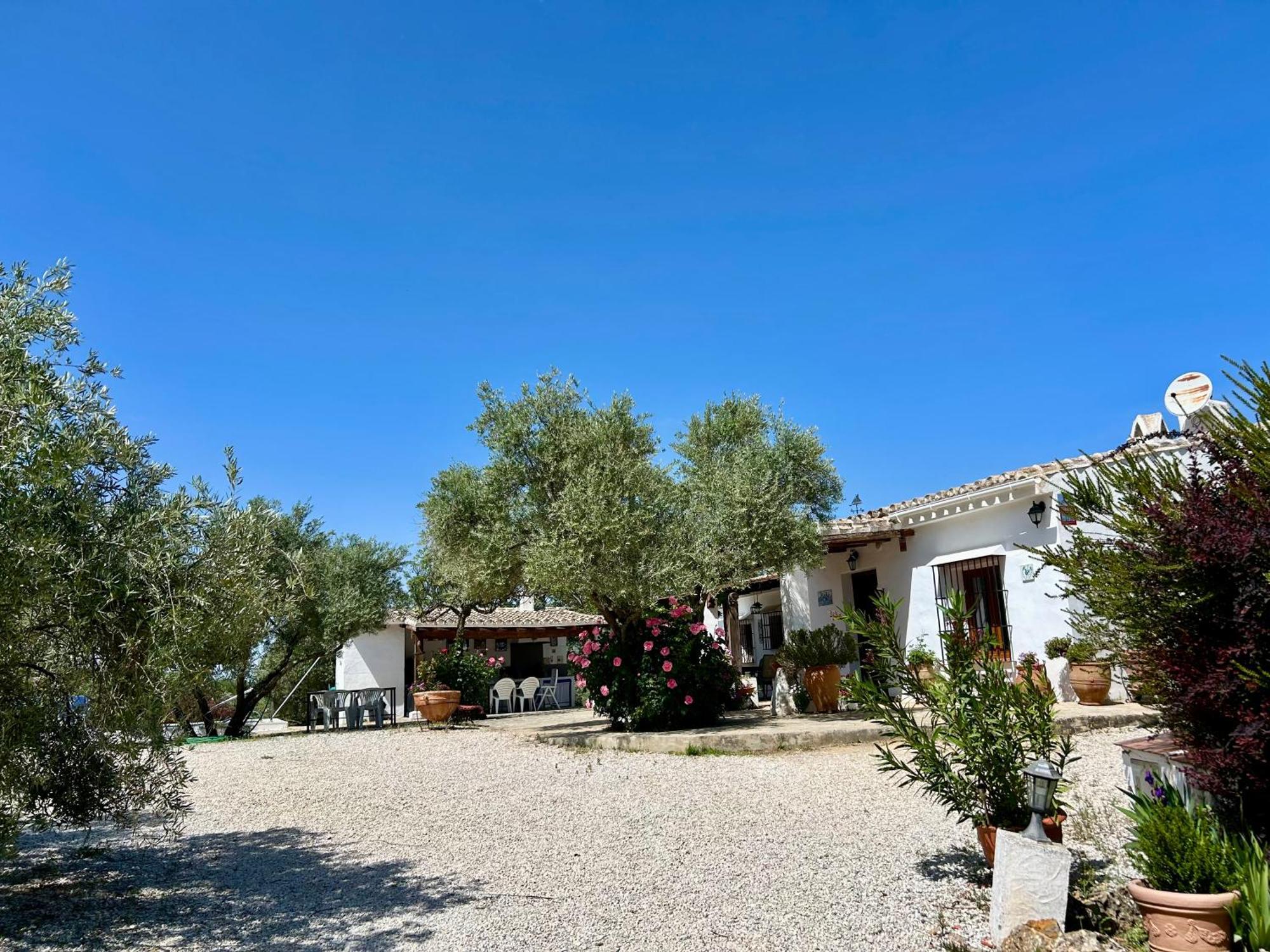 Refugio Andaluz Con Piscina Entre Olivos Villanueva de Tapia Exteriér fotografie